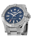 Breitling Avenger Automatic 43mm Blue Dial Silver Steel Strap Watch for Men - A17318101C1A1 Authentic Buy Shop Now