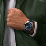 Breitling Avenger Automatic 43 Blue Dial Blue Nylon Strap Watch for Men - A17318101C1X1 Authentic Buy Shop Now