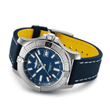 Breitling Avenger Automatic 43 Blue Dial Blue Nylon Strap Watch for Men - A17318101C1X1 Authentic Buy Shop Now
