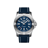Breitling Avenger Automatic 43 Blue Dial Blue Nylon Strap Watch for Men - A17318101C1X1 Authentic Buy Shop Now