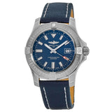 Breitling Avenger Automatic 43 Blue Dial Blue Nylon Strap Watch for Men - A17318101C1X1 Authentic Buy Shop Now