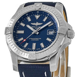 Breitling Avenger Automatic 43 Blue Dial Blue Nylon Strap Watch for Men - A17318101C1X1 Authentic Buy Shop Now