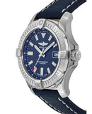 Breitling Avenger Automatic 43 Blue Dial Blue Nylon Strap Watch for Men - A17318101C1X1 Authentic Buy Shop Now