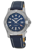 Breitling Avenger Automatic 43mm Blue Dial Blue Nylon Strap Watch for Men - A17318101C1X2 Authentic Buy Shop Now