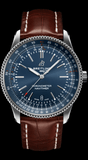 Breitling Navitimer 1 Automatic 41mm Blue Dial Brown Steel Strap Watch for Men - A17326161C1P1 Authentic Buy Shop Now