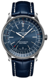 Breitling Navitimer Automatic 41 Blue Dial Blue Leather Strap Watch for Men - A17326161C1P3 Authentic Buy Shop Now
