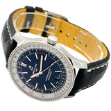 Breitling Navitimer 1 Automatic 41mm Black Dial Black Leather Strap Mens Watch - A17326211B1P1 Authentic Buy Shop Now