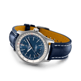 Breitling Navitimer Automatic 41mm Blue Leather Strap Mens Watch - A17326211C1P3 Authentic Buy Shop Now