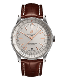 Breitling Navitimer 1 Automatic 41mm White Dial Brown Leather Strap Mens Watch - A17326211G1P1 Authentic Buy Shop Now