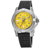 Breitling Avenger II Seawolf Yellow Dial Mens Watch - A1733110/I519/153S Authentic Buy Shop Now