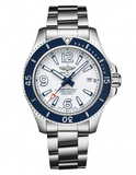 Breitling Superocean 42mm White Dial Silver Steel Strap Watch for Men - A17366D81A1A1 Authentic Buy Shop Now