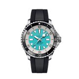 Breitling Superocean Automatic 44 Turquoise Dial Black Rubber Strap Watch for Men - A17376211L2S1 Authentic Buy Shop Now