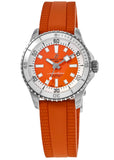 Breitling Superocean Automatic 36 Orange Dial Orange Rubber Strap Watch for Men - A17377211O1S1 Authentic Buy Shop Now
