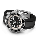 Breitling Superocean Automatic 46 Black Dial Black Rubber Strap Watch for Men - A17378211B1S1 Authentic Buy Shop Now