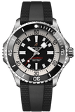 Breitling Superocean Automatic 46 Black Dial Black Rubber Strap Watch for Men - A17378211B1S1 Authentic Buy Shop Now