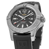 Breitling Colt Automatic 44mm Black Dial Rubber Strap Mens Watch - A1738811/BD44/152S Authentic Buy Shop Now
