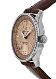 Breitling Navitimer Automatic 35 Brown Dial Brown Leather Strap Watch for Men - A17395201K1P1 Authentic Buy Shop Now