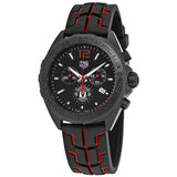 Tag Heuer Formula 1 Manchester United Limited Edition Black Dial Black & Red Rubber Strap Watch for Men - CAZ101J.FT8027 Authentic Buy Shop Now