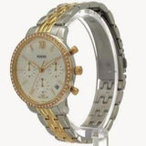Fossil Neutra Chronograph Mother of Pearl White Dial Two Tone Steel Strap Watch for Women - ES5216 Authentic Buy Shop Now