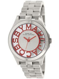 Marc Jacobs Henry Silver Dial Silver Steel Strap Watch for Women - MBM3294 Authentic Buy Shop Now