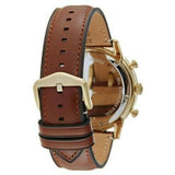 Fossil Townsman Chronograph Black Dial Brown Leather Strap Watch for Men - FS5338 Authentic Buy Shop Now