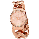 Michael Kors Nini Quartz Crystals Rose Gold Dial Rose Go Watch For Women - MK3236 Authentic Buy Shop Now