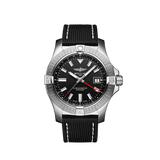 Breitling Avenger Automatic GMT 43 Black Dial Black Nylon Strap Watch for Men - A32397101B1X1 Authentic Buy Shop Now