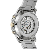 Fossil Architect Automatic Silver Dial Silver Steel Strap Watch for Women - ME3057 Authentic Buy Shop Now