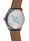 Breitling Premier Automatic 40mm Blue Dial Brown Leather Strap Mens Watch - A37340351C1X2 Authentic Buy Shop Now