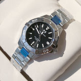 Tag Heuer Aquaracer Black Dial Silver Steel Strap Watch for Women - WBD1310.BA0740 Authentic Buy Shop Now