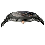 Versace Univers Quartz Black Dial Black Steel Strap Watch for Men - VEBK00618 Authentic Buy Shop Now