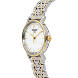 Tissot T Classic Everytime Small White Dial Two Tone Mesh Bracelet Watch For Women - T109.210.22.031.00 Authentic Buy Shop Now