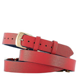 Versace V-Flare Quartz Silver Dial Red Leather Strap Watch for Women - VEBN00418 Authentic Buy Shop Now