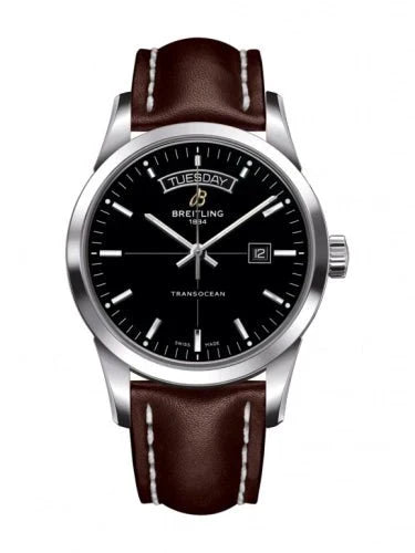 Breitling Transocean Day & Date 43mm Stainless Steel Mens Watch - A4531012/BB69/437X/A2 0BA.1 Authentic Buy Shop Now