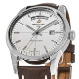 Breitling Transocean Day & Date 43mm Brown Leather Strap Mens Watch - A4531012|G751|437X|A20B A.1 Authentic Buy Shop Now