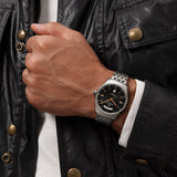 Breitling Premier Automatic 40mm Day & Date Black Dial Silver Steel Strap Mens Watch - A45340241B1A1 Authentic Buy Shop Now