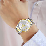 Coach Perry Silver Dial Two Tone Steel Strap Watch for Women - 14503347 Authentic Buy Shop Now