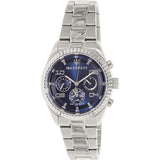 Maserati Competizione Blue Dial Silver Steel Strap Watch For Men - R8853100011 Authentic Buy Shop Now