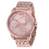 Diesel Mini Daddy Rose Gold Dial Rose Gold Steel Strap Watch For Men - DZ7318 Authentic Buy Shop Now
