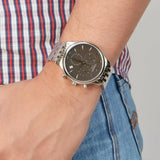 Tissot T Classic Tradition Chronograph Black Dial Silver Steel Strap Watch For Men - T063.617.11.067.00 Authentic Buy Shop Now