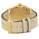 Gucci G Timeless White Dial White Leather Strap Watch For Women - YA1264096 Authentic Buy Shop Now