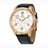 Tommy Hilfiger Jake Multifunction White Dial Black Leather Strap Watch for Men - 1791236 Authentic Buy Shop Now