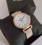 Coach Madison White Dial Rose Gold Mesh Bracelet Watch for Women - 14503398 Authentic Buy Shop Now