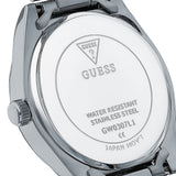 Guess Luna Diamonds Blue Dial Silver Steel Strap Watch for Women - GW0307L1 Authentic Buy Shop Now