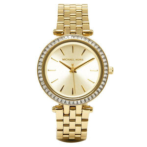 Michael Kors Darci Gold Dial Gold Steel Strap Watch for Women - MK3365 Authentic Buy Shop Now