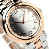 Marc Jacobs Marci Brown Dial Two Tone Steel Strap Watch for Women - MBM3171 Authentic Buy Shop Now