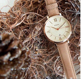 Fossil Jacqueline White Dial Brown Leather Strap Watch for Women - ES3487 Authentic Buy Shop Now