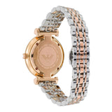 Emporio Armani Gianni T Bar Grey Dial Two Tone Steel Strap Watch For Women - AR1840 Authentic Buy Shop Now