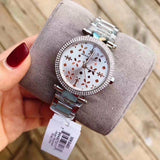 Michael Kors Parker Silver Dial Silver Stainless Steel Strap Watch for Women - MK6483 Authentic Buy Shop Now