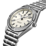 Breitling Chronomat 32 Diamonds White Dial Silver Steel Strap Watch for Women - A77310591A1A1 Authentic Buy Shop Now